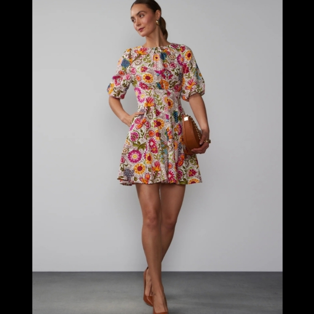 New York and Company Flare & Floral Dress Sz XXL (Brand New)